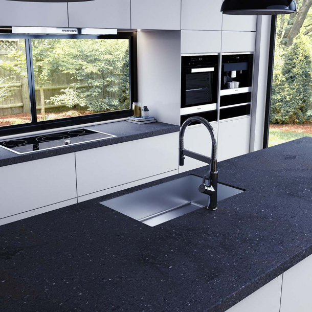 Corian benkeplate Lava Rock y