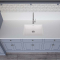 Vask Corian® Spicy 970 Glacier White