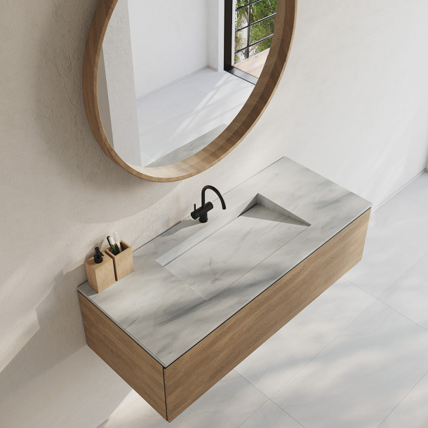 Vask Corian Simfoni Artista Gray